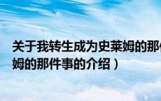 关于我转生成为史莱姆的那件事（关于关于我转生成为史莱姆的那件事的介绍）