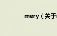 mery（关于mery的介绍）