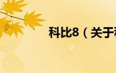 科比8（关于科比8的介绍）