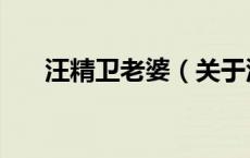 汪精卫老婆（关于汪精卫老婆的介绍）