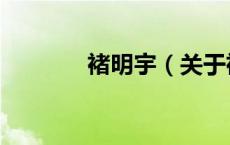 褚明宇（关于褚明宇的介绍）