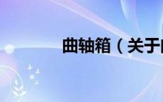 曲轴箱（关于曲轴箱的介绍）