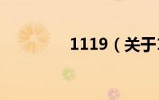 1119（关于1119的介绍）