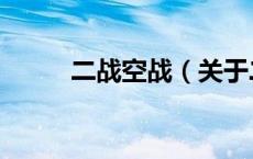 二战空战（关于二战空战的介绍）