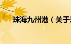 珠海九州港（关于珠海九州港的介绍）