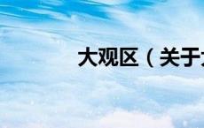 大观区（关于大观区的介绍）