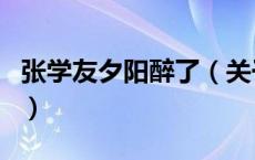 张学友夕阳醉了（关于张学友夕阳醉了的介绍）