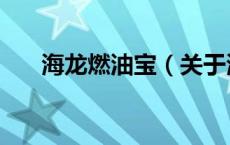 海龙燃油宝（关于海龙燃油宝的介绍）