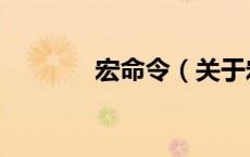 宏命令（关于宏命令的介绍）