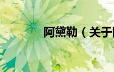 阿黛勒（关于阿黛勒的介绍）