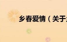 乡春爱情（关于乡春爱情的介绍）