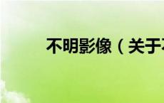 不明影像（关于不明影像的介绍）