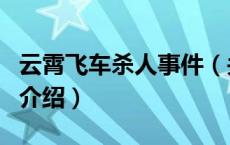 云霄飞车杀人事件（关于云霄飞车杀人事件的介绍）