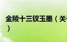 金陵十三钗玉墨（关于金陵十三钗玉墨的介绍）