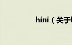 hini（关于hini的介绍）