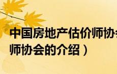 中国房地产估价师协会（关于中国房地产估价师协会的介绍）