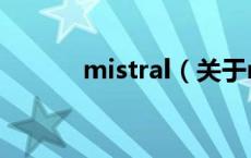mistral（关于mistral的介绍）