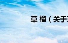 草 榴（关于草 榴的介绍）