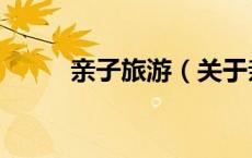 亲子旅游（关于亲子旅游的介绍）