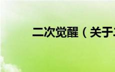 二次觉醒（关于二次觉醒的介绍）