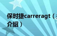 保时捷carreragt（关于保时捷carreragt的介绍）