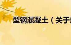 型钢混凝土（关于型钢混凝土的介绍）
