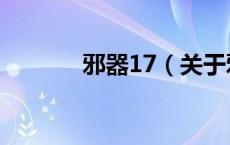 邪器17（关于邪器17的介绍）