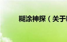 糊涂神探（关于糊涂神探的介绍）
