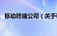 移动终端公司（关于移动终端公司的介绍）