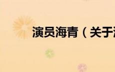 演员海青（关于演员海青的介绍）