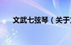 文武七弦琴（关于文武七弦琴的介绍）