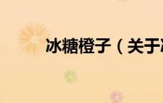 冰糖橙子（关于冰糖橙子的介绍）