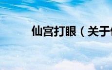 仙宫打眼（关于仙宫打眼的介绍）
