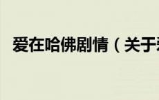 爱在哈佛剧情（关于爱在哈佛剧情的介绍）