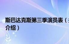 斯巴达克斯第三季演员表（关于斯巴达克斯第三季演员表的介绍）