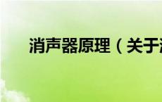 消声器原理（关于消声器原理的介绍）