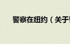 警察在纽约（关于警察在纽约的介绍）