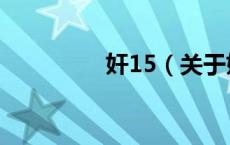 奸15（关于奸15的介绍）