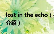 lost in the echo（关于lost in the echo的介绍）
