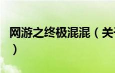 网游之终极混混（关于网游之终极混混的介绍）