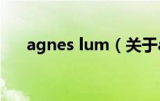 agnes lum（关于agnes lum的介绍）