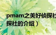 pmam之美好侦探社（关于pmam之美好侦探社的介绍）