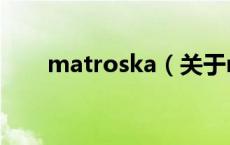 matroska（关于matroska的介绍）