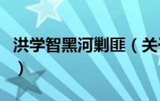 洪学智黑河剿匪（关于洪学智黑河剿匪的介绍）