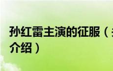 孙红雷主演的征服（关于孙红雷主演的征服的介绍）