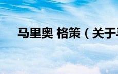 马里奥 格策（关于马里奥 格策的介绍）