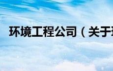 环境工程公司（关于环境工程公司的介绍）