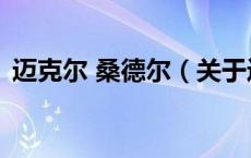 迈克尔 桑德尔（关于迈克尔 桑德尔的介绍）