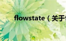 flowstate（关于flowstate的介绍）