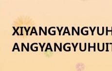 XIYANGYANGYUHUITAILANG（关于XIYANGYANGYUHUITAILANG的介绍）